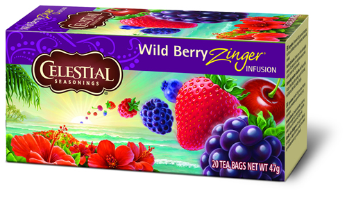 Celestial Herb tea wild berry 20 infusettes